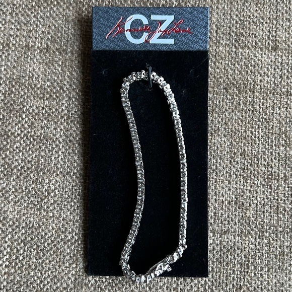 CZ by Kenneth Lane 3mm Round Cubic Zirconia Bracelet 12 cttw Tennis Bracelet - Picture 11 of 13